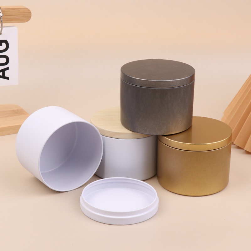 Candle Making Jars With Lids - Hurtowe puszki na świece 8oz, pojemniki