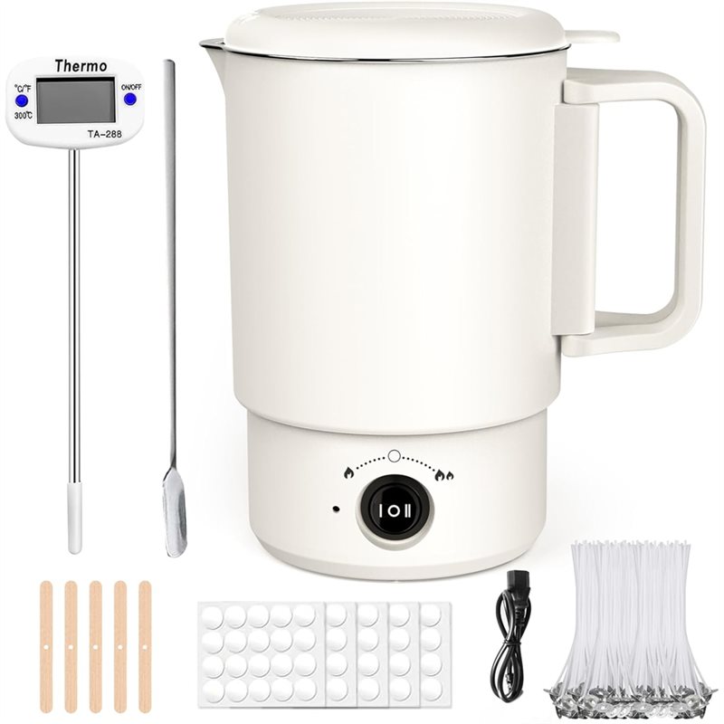 Candle Making Jug - Zestaw elektrycznego topiarki do wosku A47U