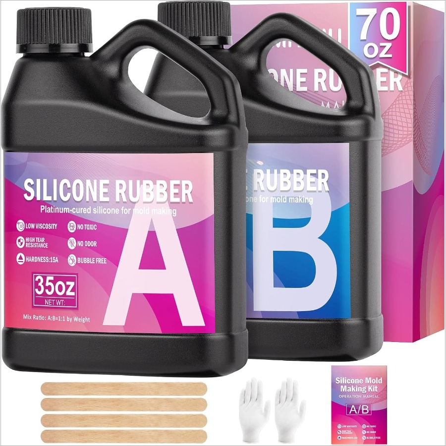 Candle Making Kits - Zestaw do tworzenia form silikonowych, płynny