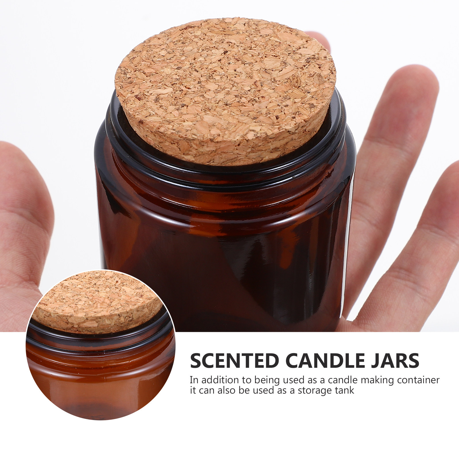 4 sztuki grubych szklanych sło – Candle Making Jars With Lids recenzja i cena