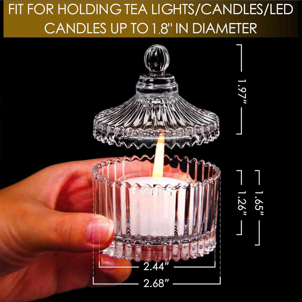 Świeczniki votywne z pokrywkam – Candle Making Jars With Lids recenzja i cena