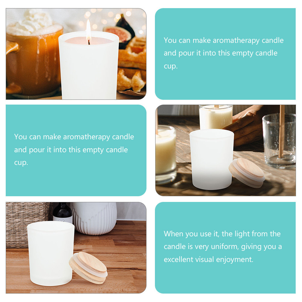 Puste szklane słoiki, szklane  – Candle Making Jars With Lids recenzja i cena