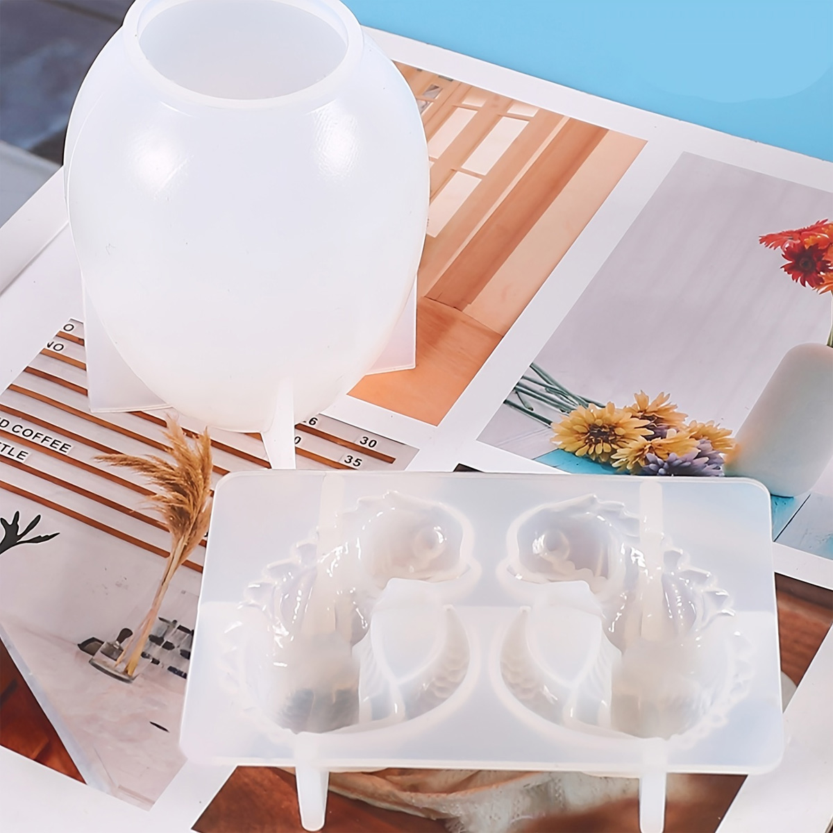Formy silikonowe na jajka smoc – Candle Making Tutorial recenzja i cena